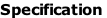 Specification